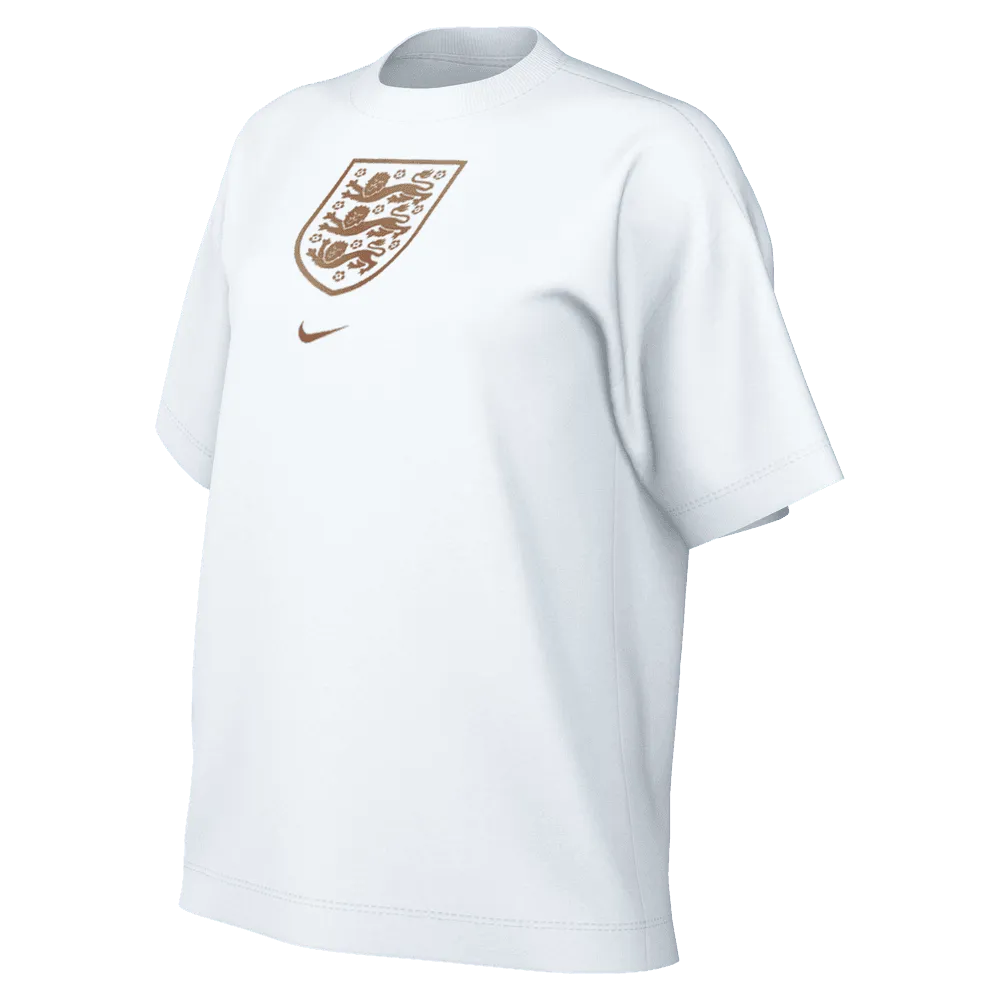 Nike 2023 England Womens Crest Tee (Front)
