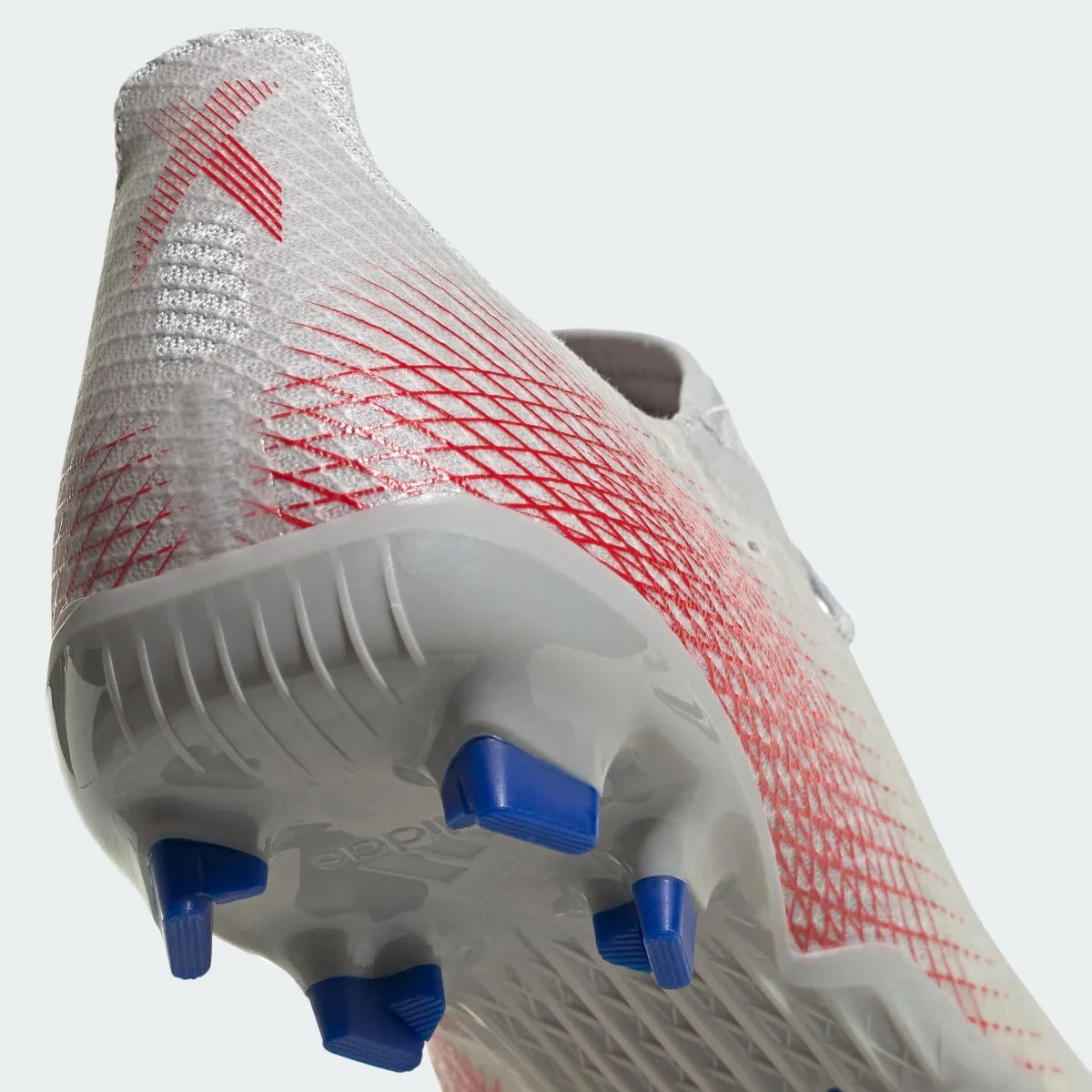 Adidas X Ghosted .3 FG - Grey-Red (Detail 2)