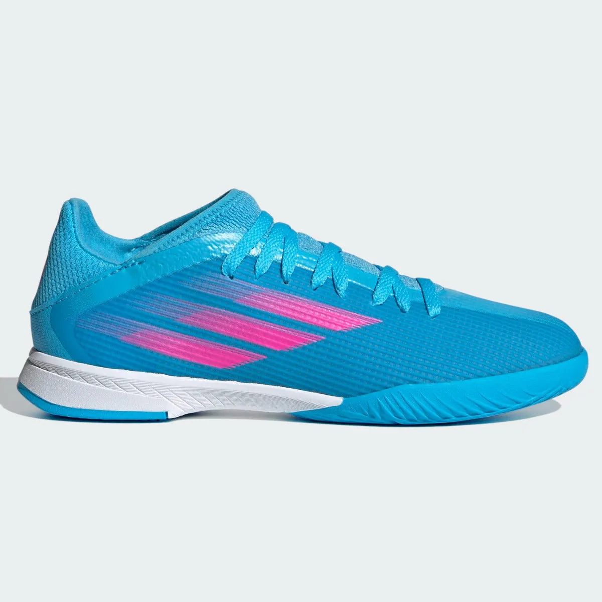 Adidas JR X Speedflow .3 IN - Sky Rush-Shock Pink (Side 1)