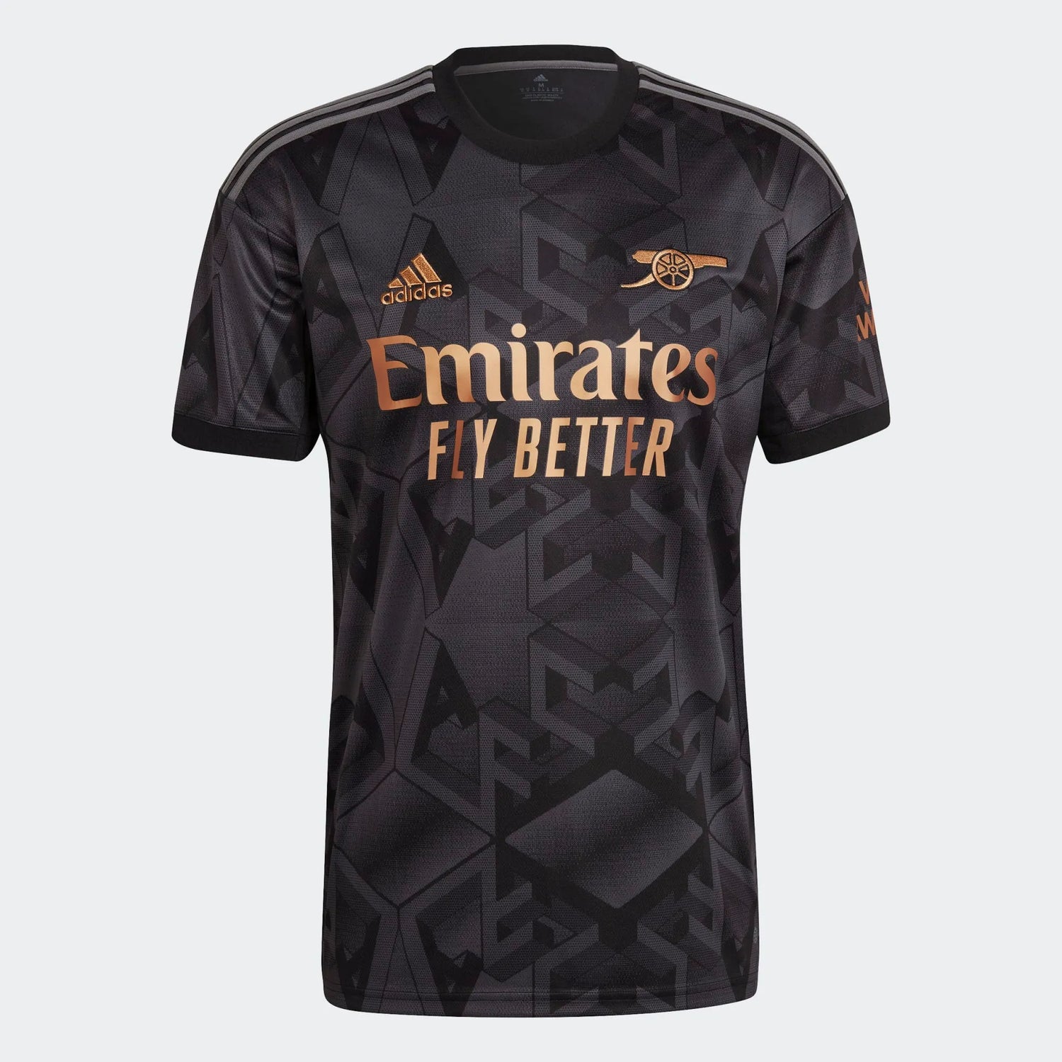 adidas 22-23 Arsenal Away Jersey - Black