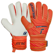 Reusch Attrakt Solid Goalkeeper Gloves - Orange-Blue (Pair)
