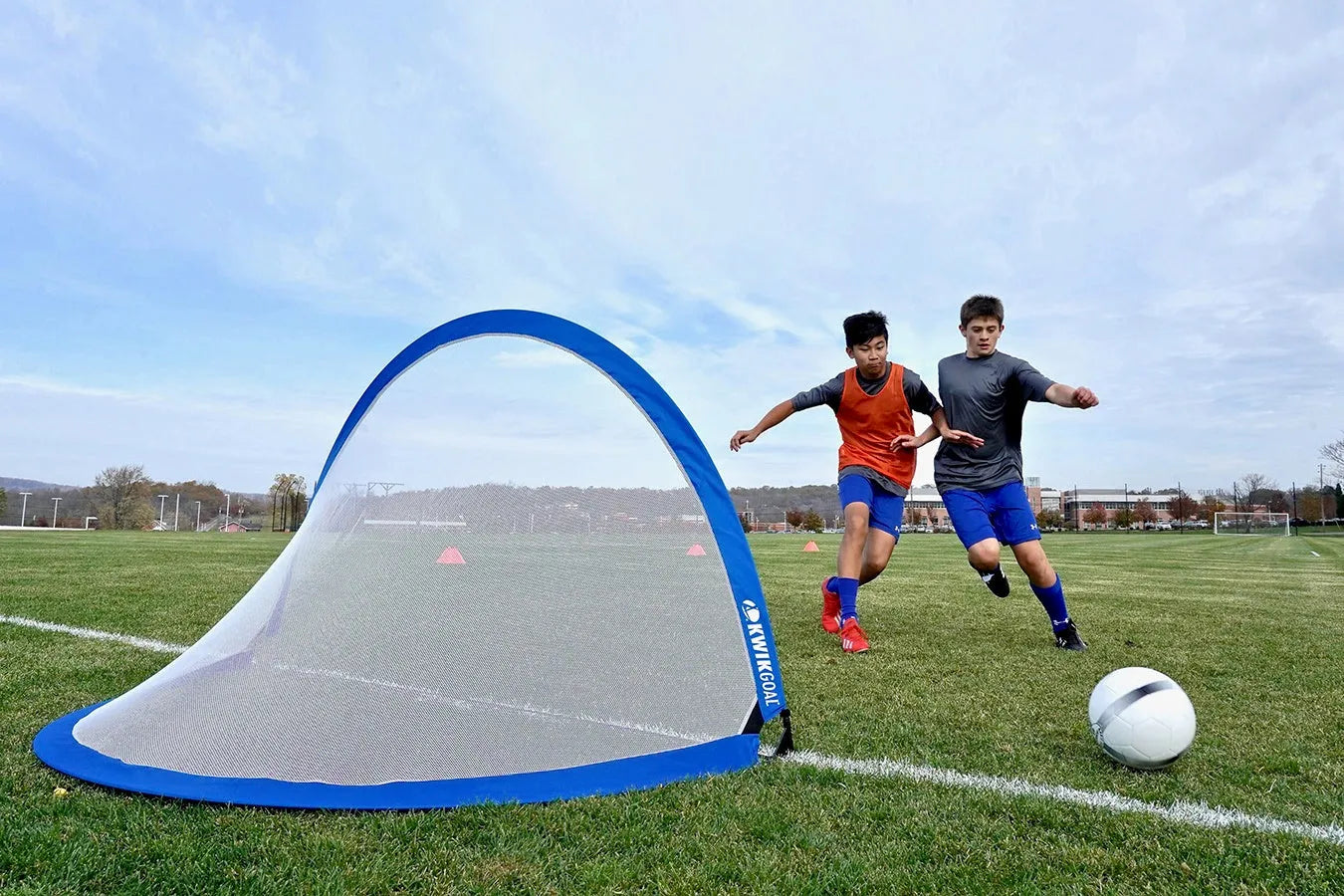 Kwik Goal Infinity Pop-Up Goal (Pair) - 6FT (Action 1)
