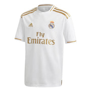adidas 2019-20 Real Madrid YOUTH Home Jersey - White