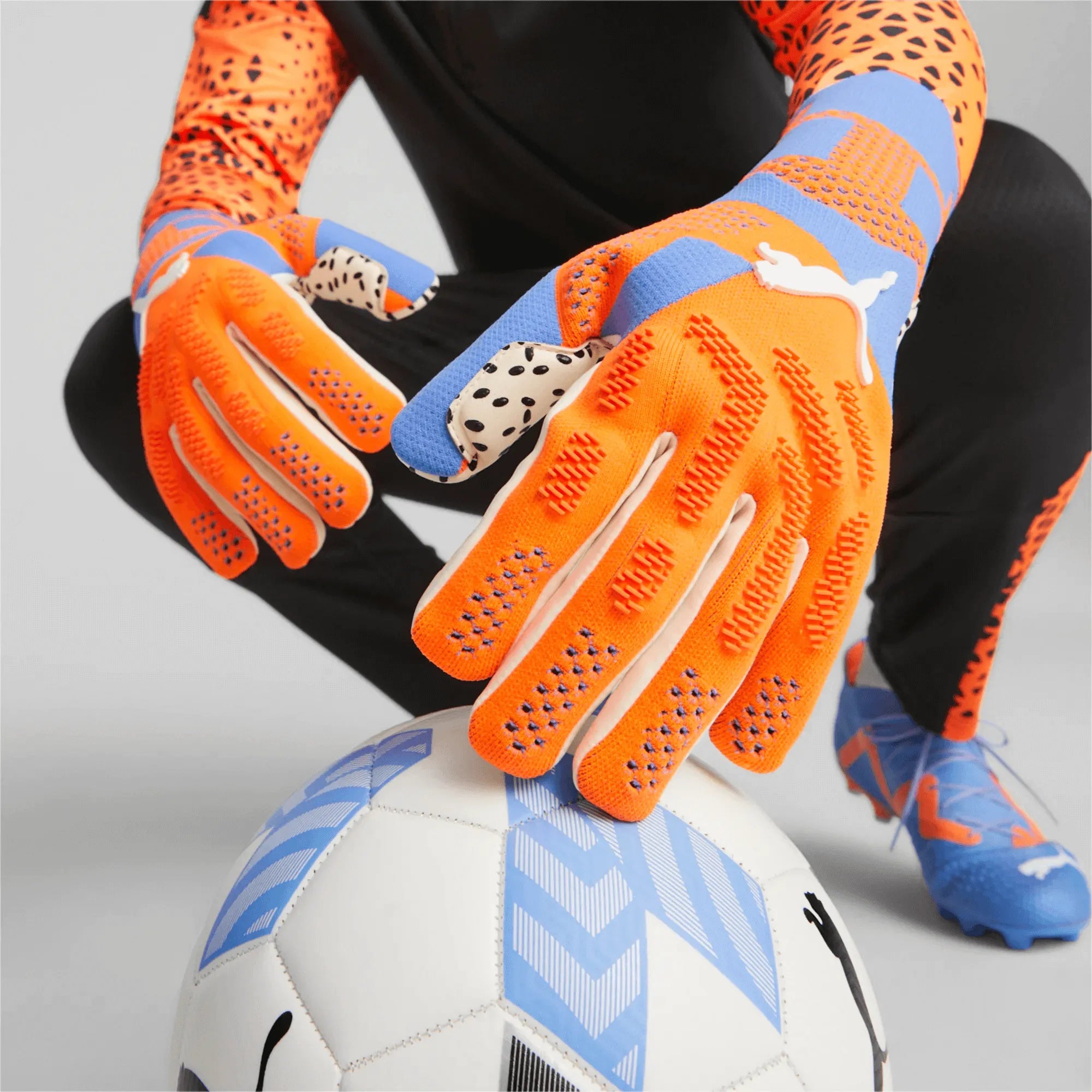 Puma Future Ultimate NC - Ultra Orange - Blue (Detail 1)