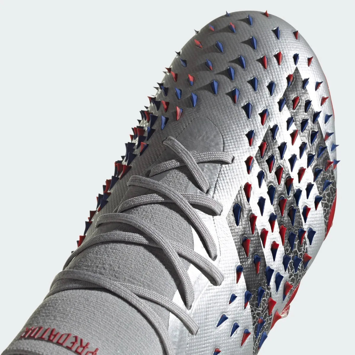 Adidas Predator Freak .1 FG - Silver Metallic-Red-Royal (Detail 1)