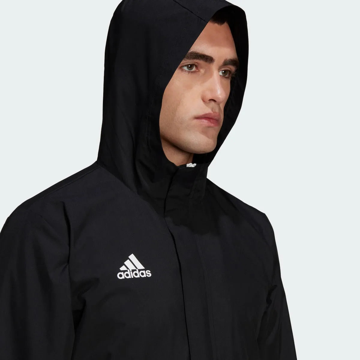 adidas Entrada 22 All Weather Jacket - Black (Detail 1)