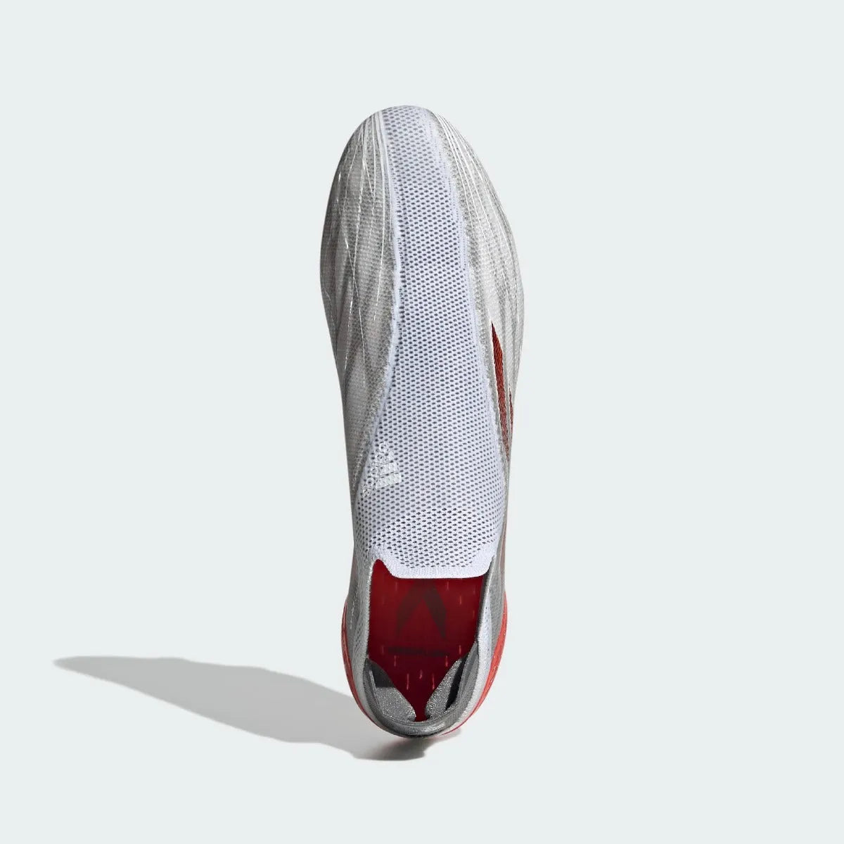 Adidas X Speedflow + FG - White-Iron Metallic (Top)