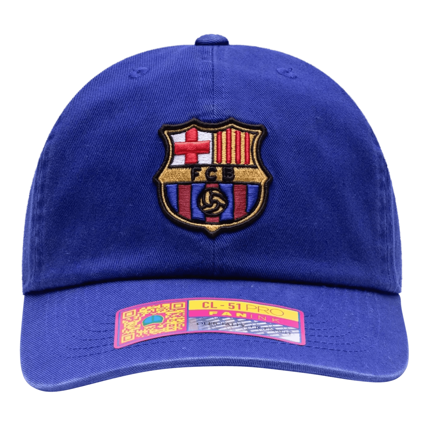 Fan Ink Collection Barcelona Bambo Classic Hat Blue (Front)