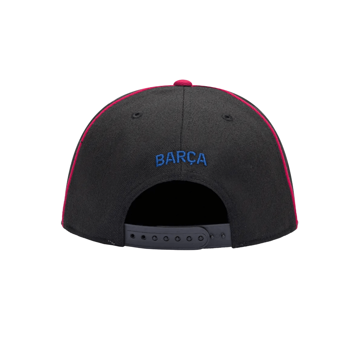 FI Collection Barcelona Cali Night Snapback Hat - Black (Back)