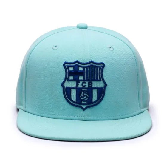 Fan Ink Collection Barcelona Retro Capsule Snapback Hat - Blue Tint