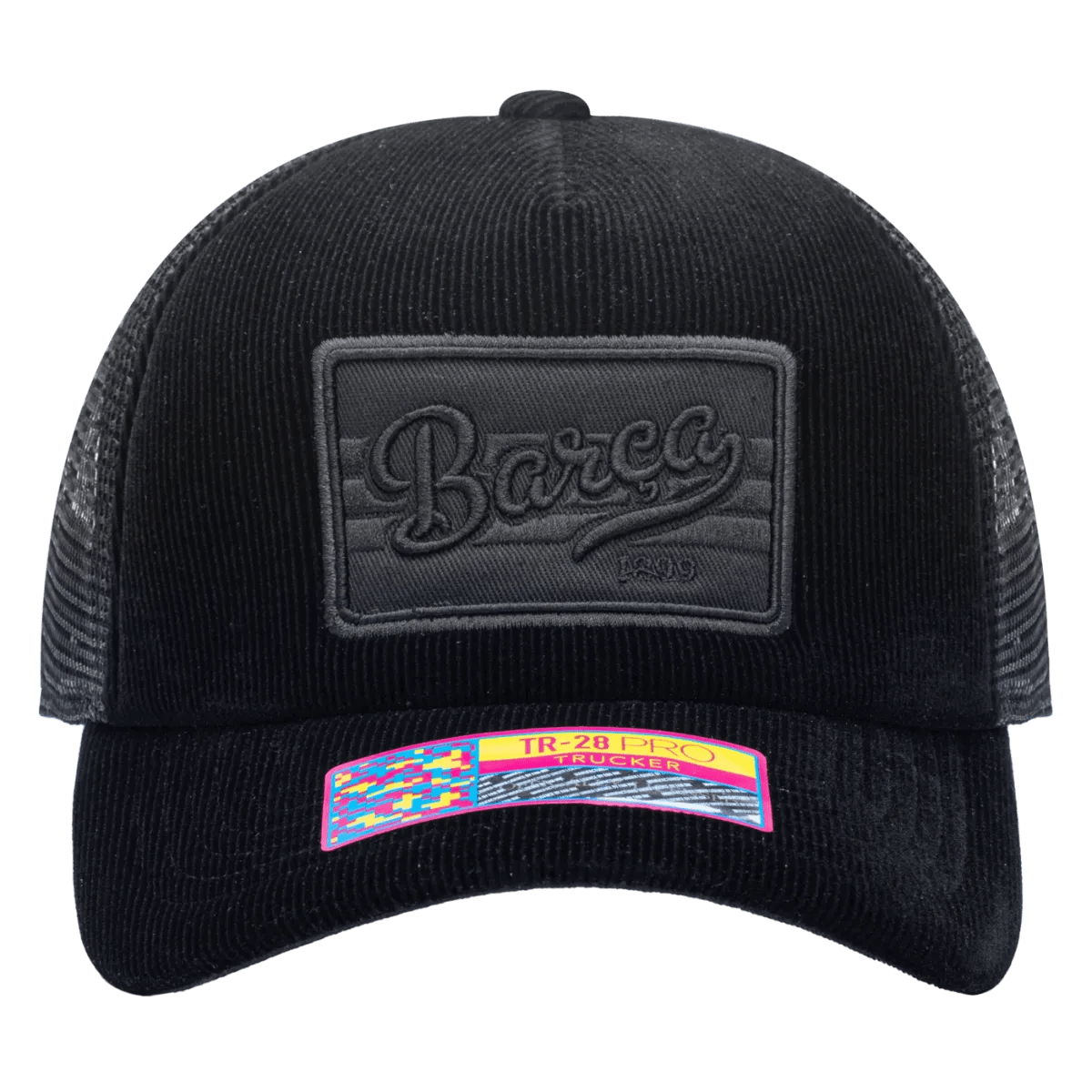 FI Collection Barcelona Signature Truck Hat - Black (Front)