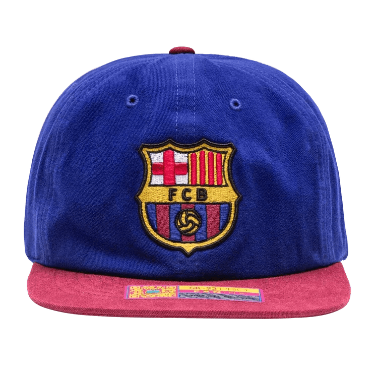 Fan Ink Collection Barcelona Swingman Snapback Hat