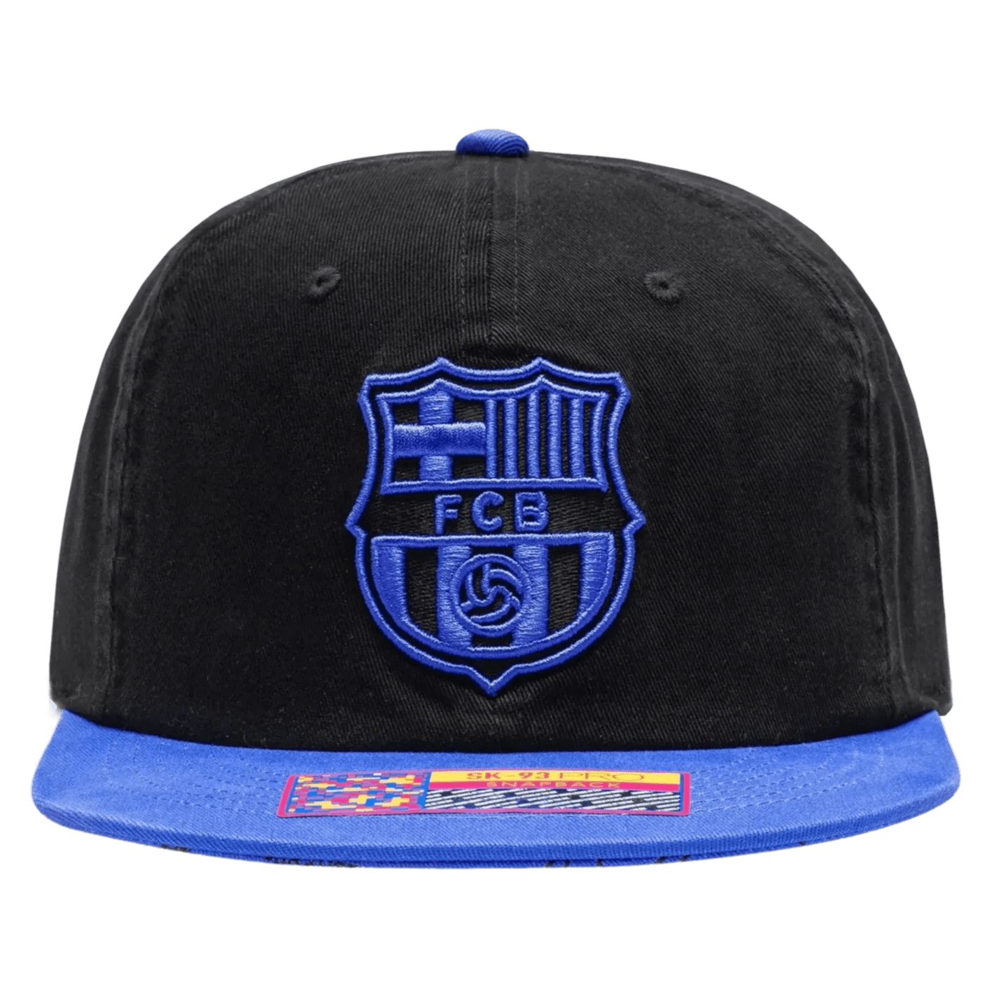 Fan Ink Collection Barcelona Wander Snapback Hat (Front)