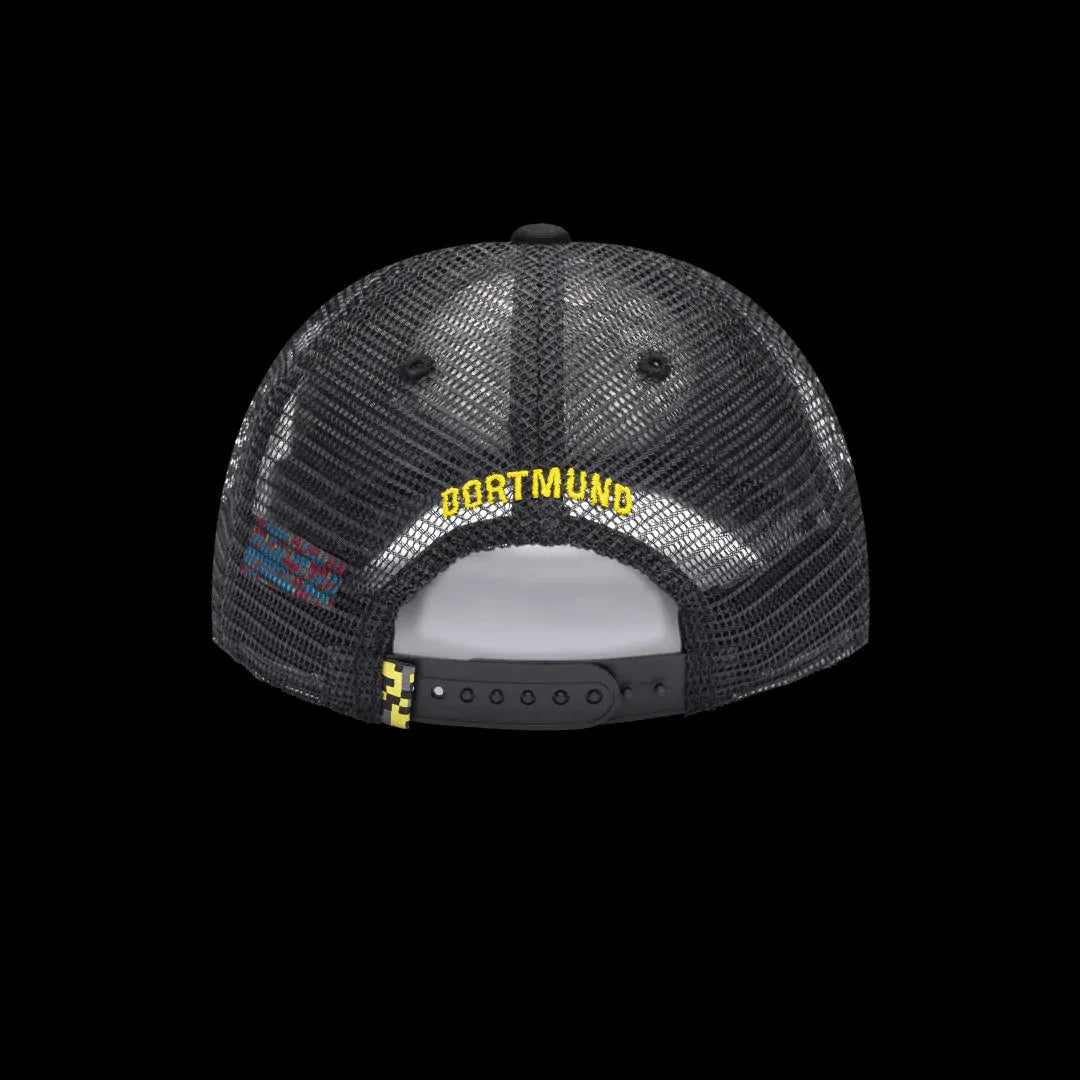 Fi Collection Borussia Dortmund Atmosphere Trucker Hat - Black (Back)