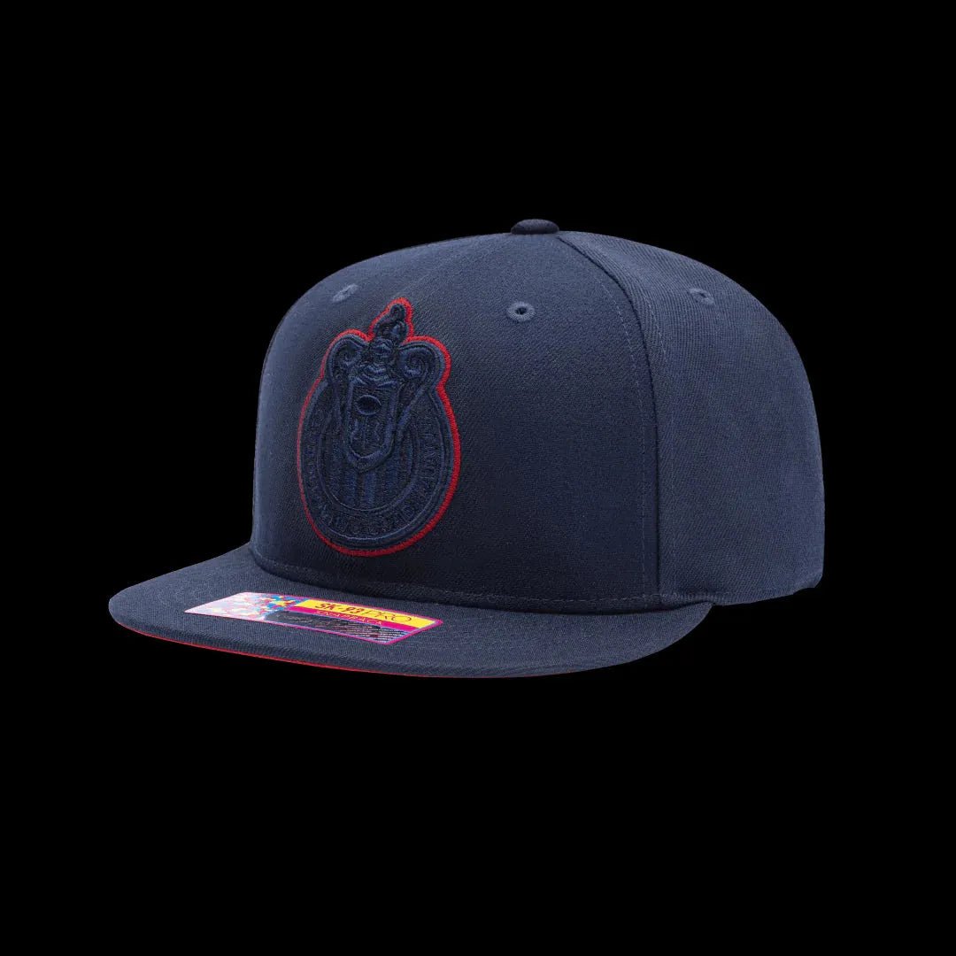 Fan Ink Collection Chivas Eclipse Snapback Hat - Navy