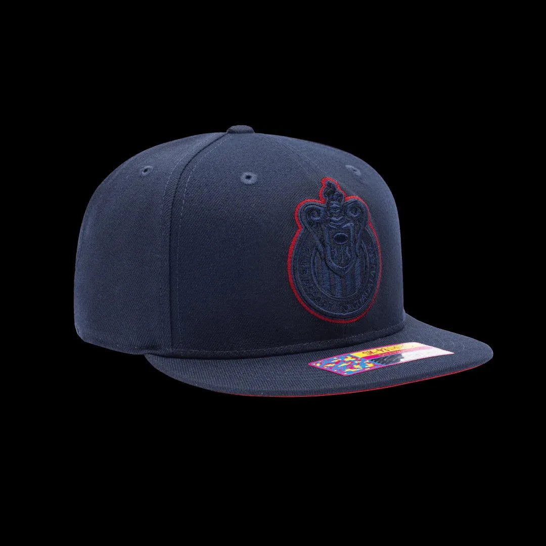 Fan Ink Collection Chivas Eclipse Snapback Hat - Navy