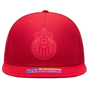 Fan Ink Collection Chivas Elite Snapback Hat - Red