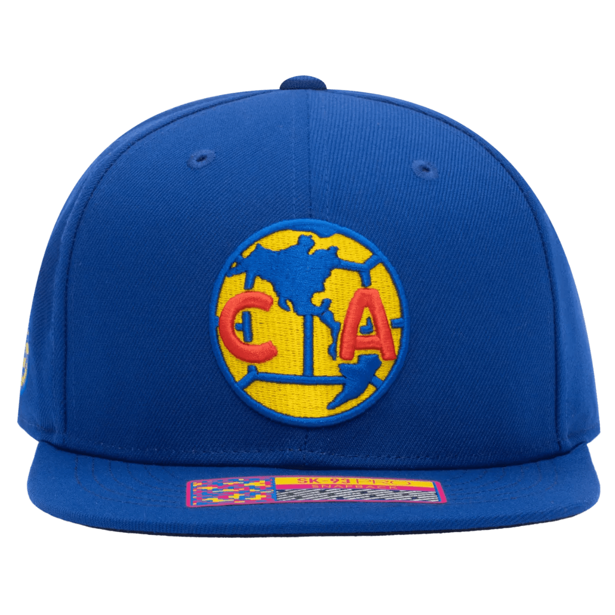 Fan Ink Collection Club America 105TH Anniversary Retro Snapback - Royal