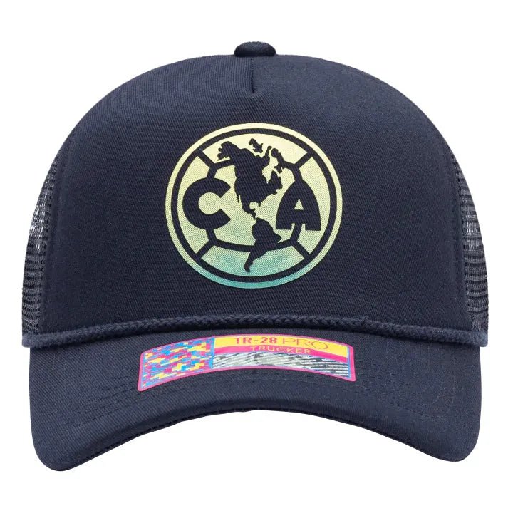 Fan Ink Collection Club America Atmosphere Trucker Hat - Navy