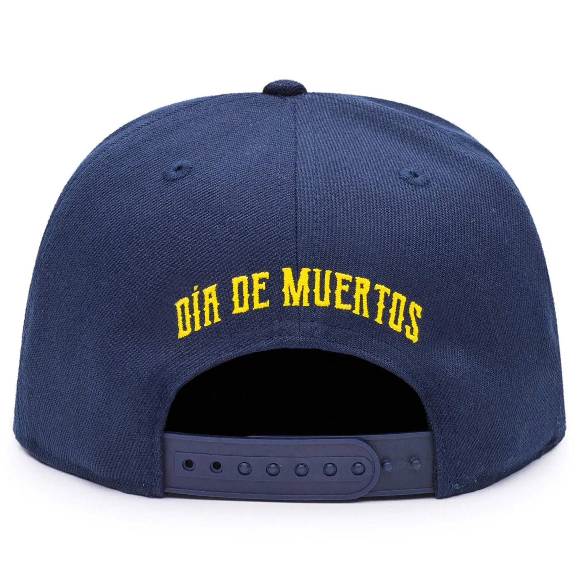 Fan Ink Collection Club America Day of the Dead Floral Snapback Hat - Navy