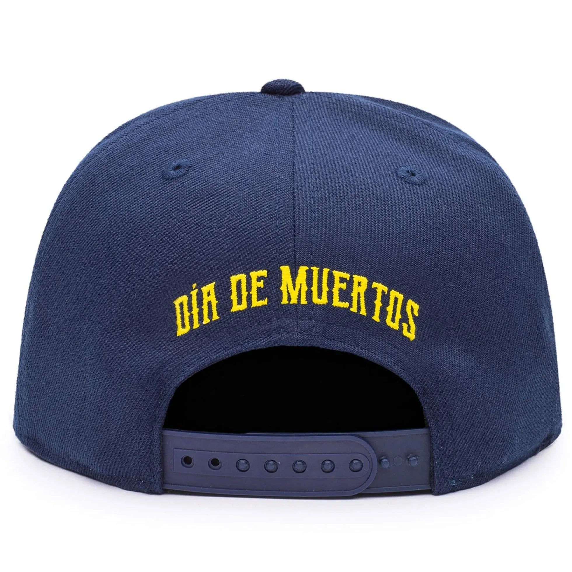 Fan Ink Collection Club America Day of the Dead Floral Snapback Hat - Navy