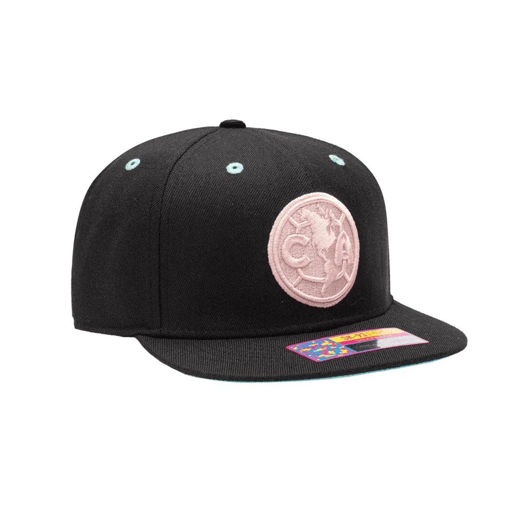 Fan Ink Collection Club America Ice Cream Snapback Hat - Black