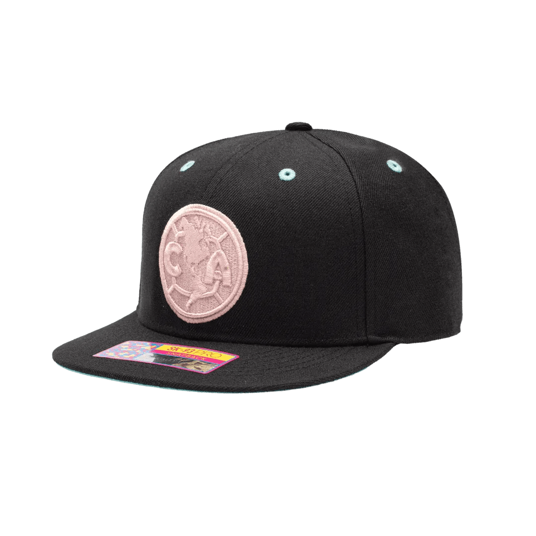 Fan Ink Collection Club America Ice Cream Snapback Hat - Black