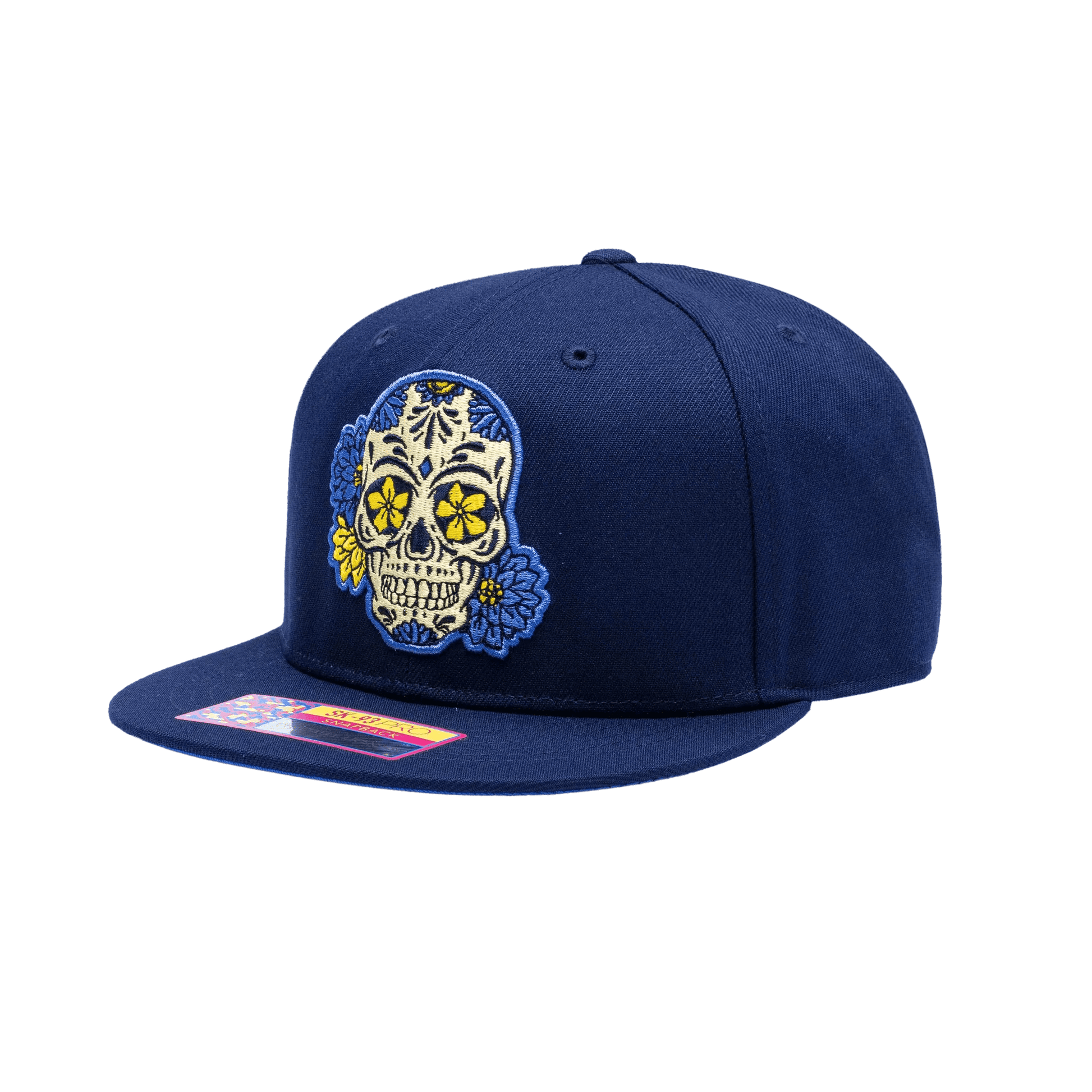 FI Collection Club America Me Da Mi Calaverita Snapback Hat (Lateral - Side 1)