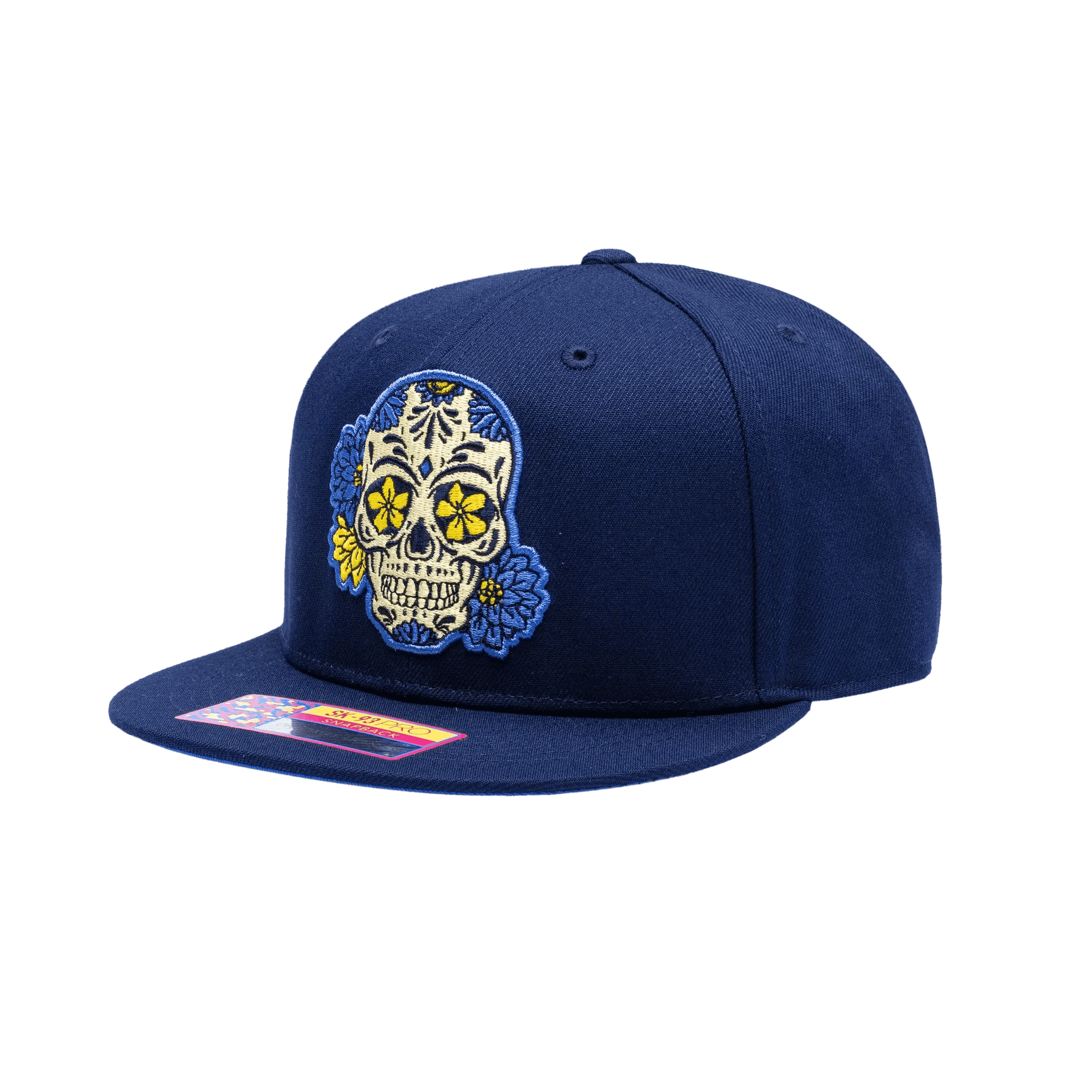 FI Collection Club America Me Da Mi Calaverita Snapback Hat (Lateral - Side 1)