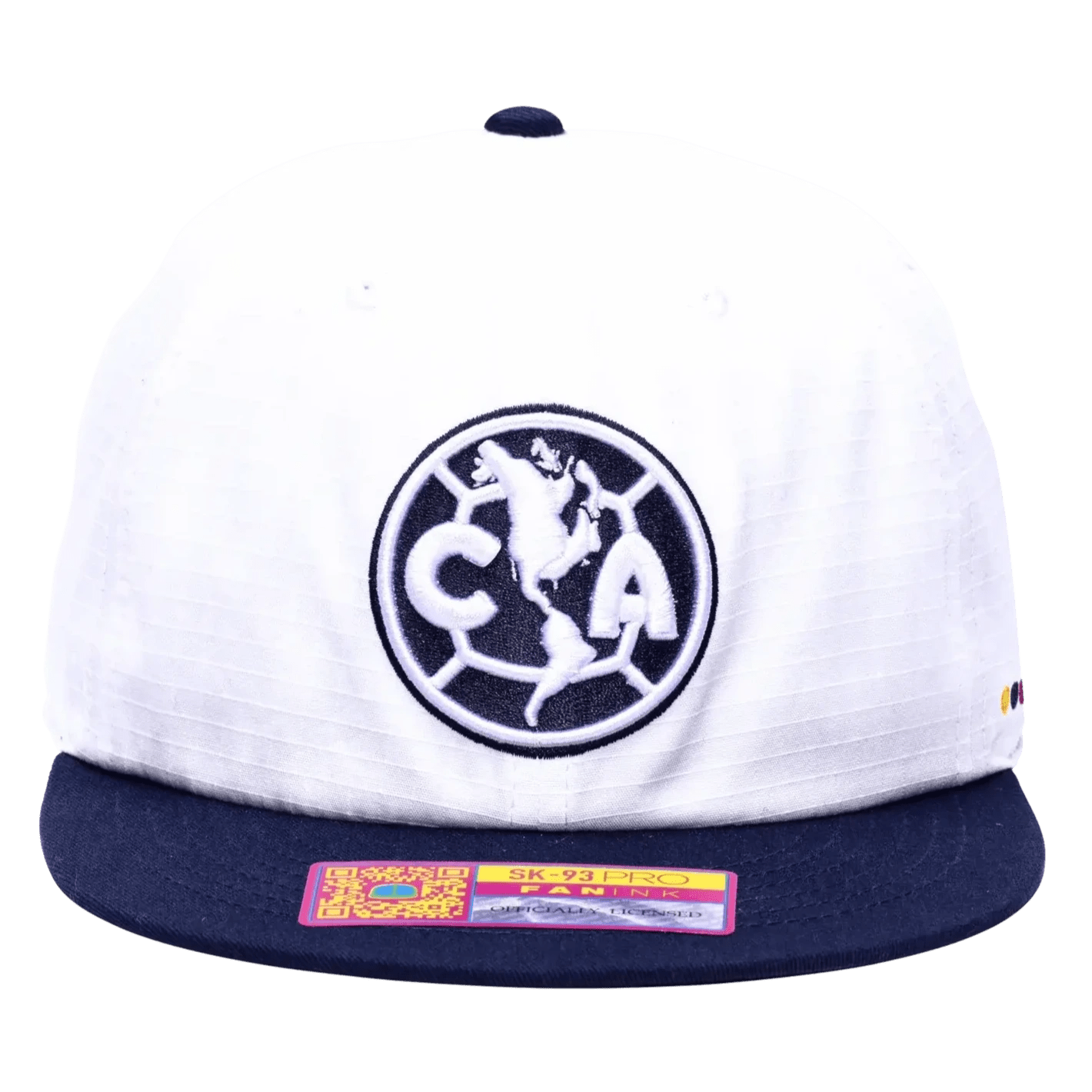 Fan Ink Collection Club America Swingman Wax Snapback Hat (Front)