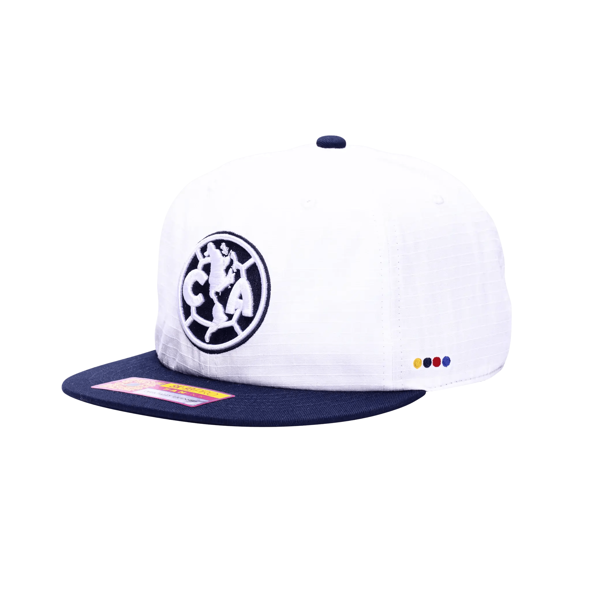 Fan Ink Collection Club America Swingman Wax Snapback Hat (Lateral - Front 1)