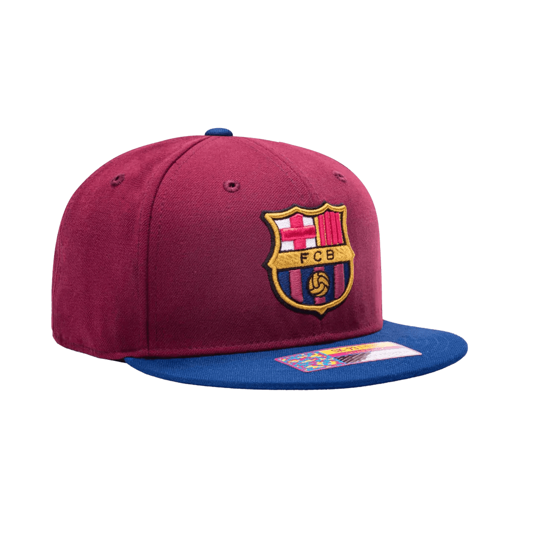 Fan Ink Collection Club Barcelona Team Snapback