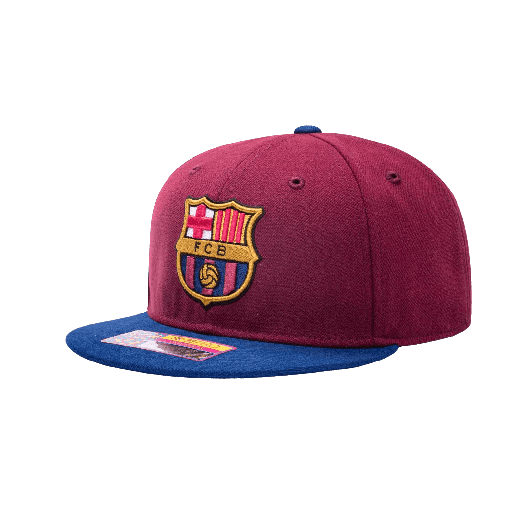Fan Ink Collection Club Barcelona Team Snapback