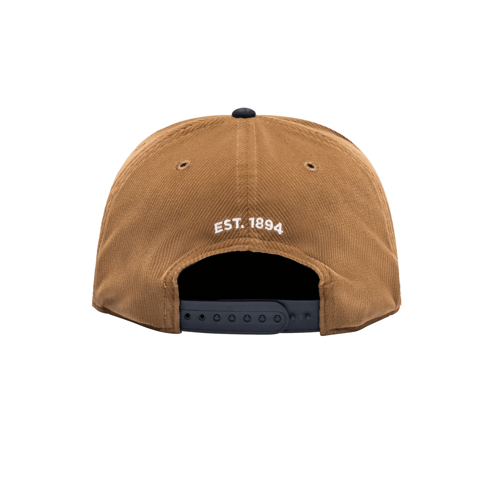 FI Collection Club Manchester City Cognac Snapback Hat (Back)