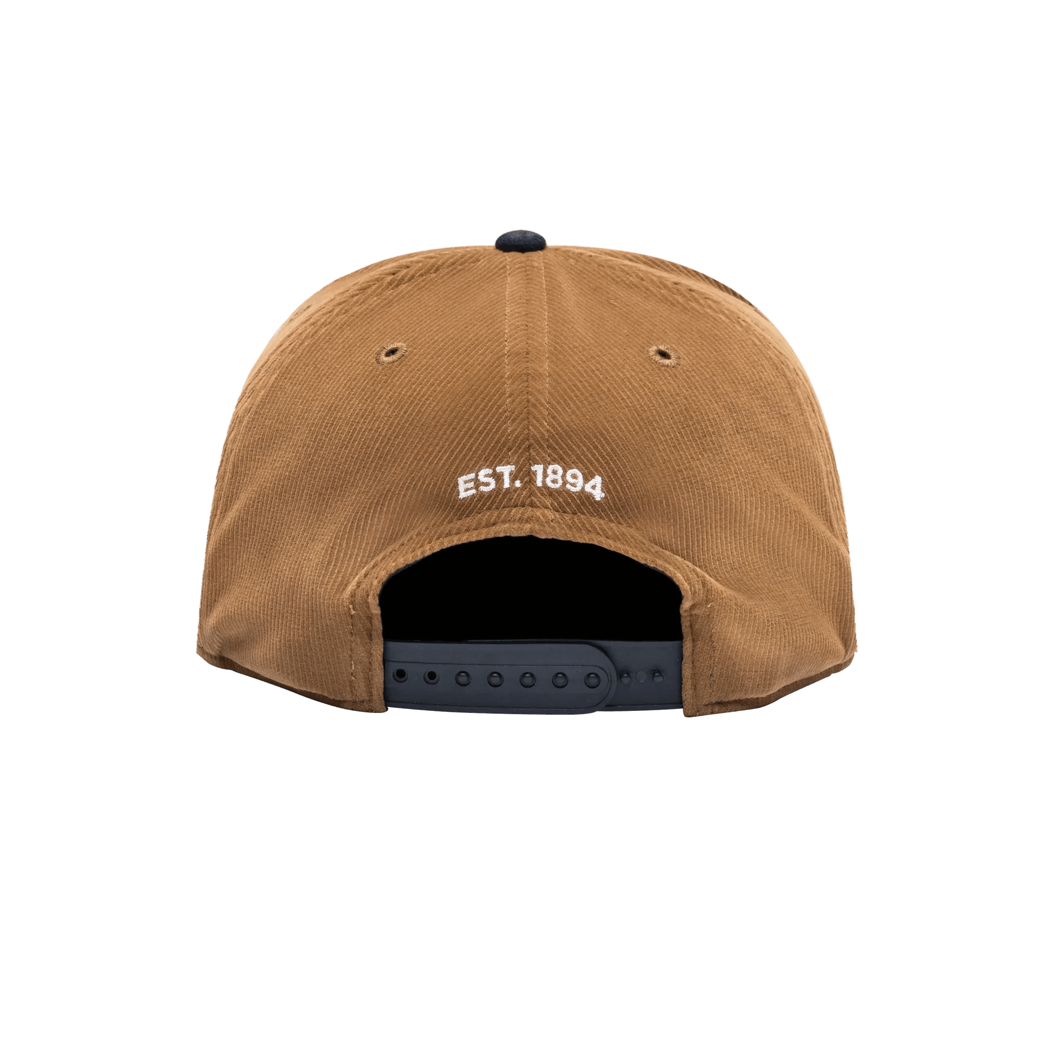 FI Collection Club Manchester City Cognac Snapback Hat (Back)