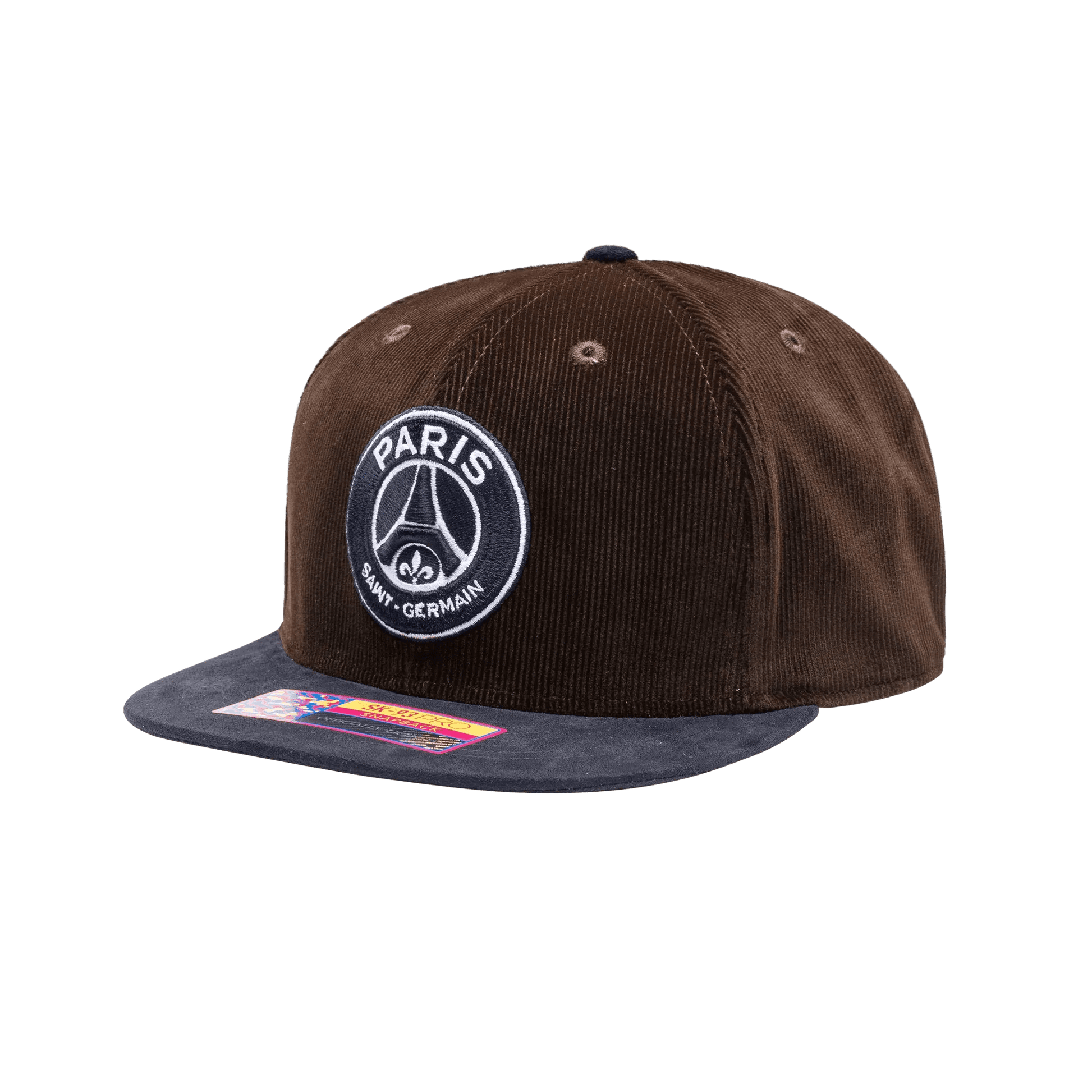 Fan Ink Collection Club PSG Cognac Snapback Hat