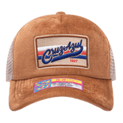 FI Collection Cruz Azul Camionero Trucker Hat - Brown (Front)