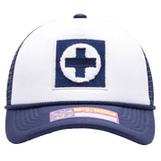 FI Collection Cruz Azul Scout Trucker Hat - Navy-White (Front)