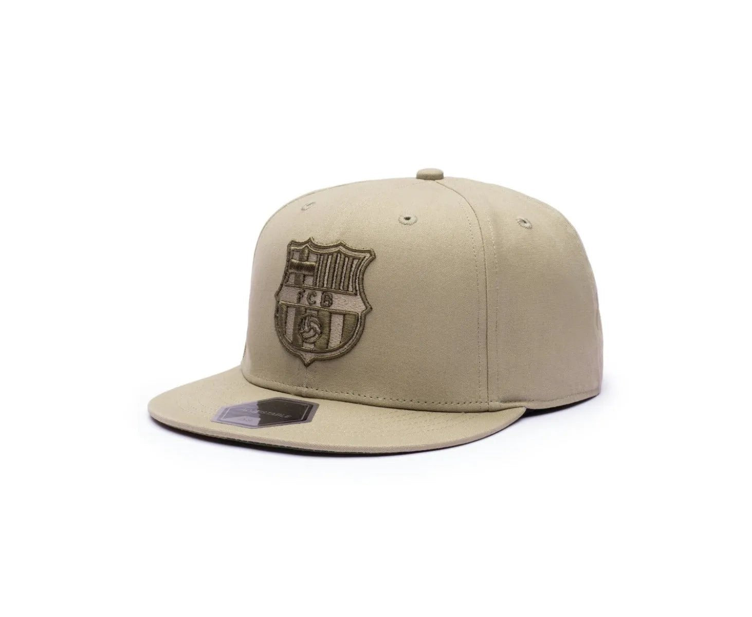 Fan Ink Collection FC Barcelona Desert Camo Snapback - Sand-Camo