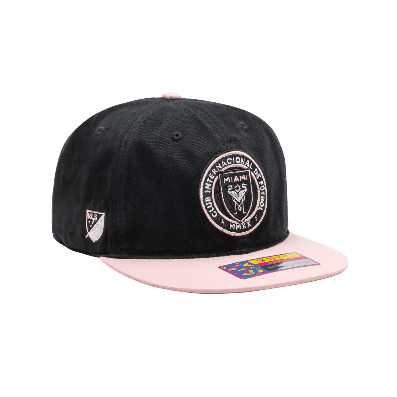 Fan Ink Collection Inter Miami Swingman Snapback Hat (Lateral - Side 2)