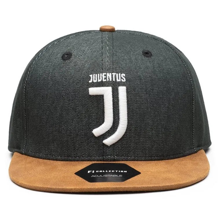 Fan Ink Collection Juventus Orion Snapback Hat - Green-Brown