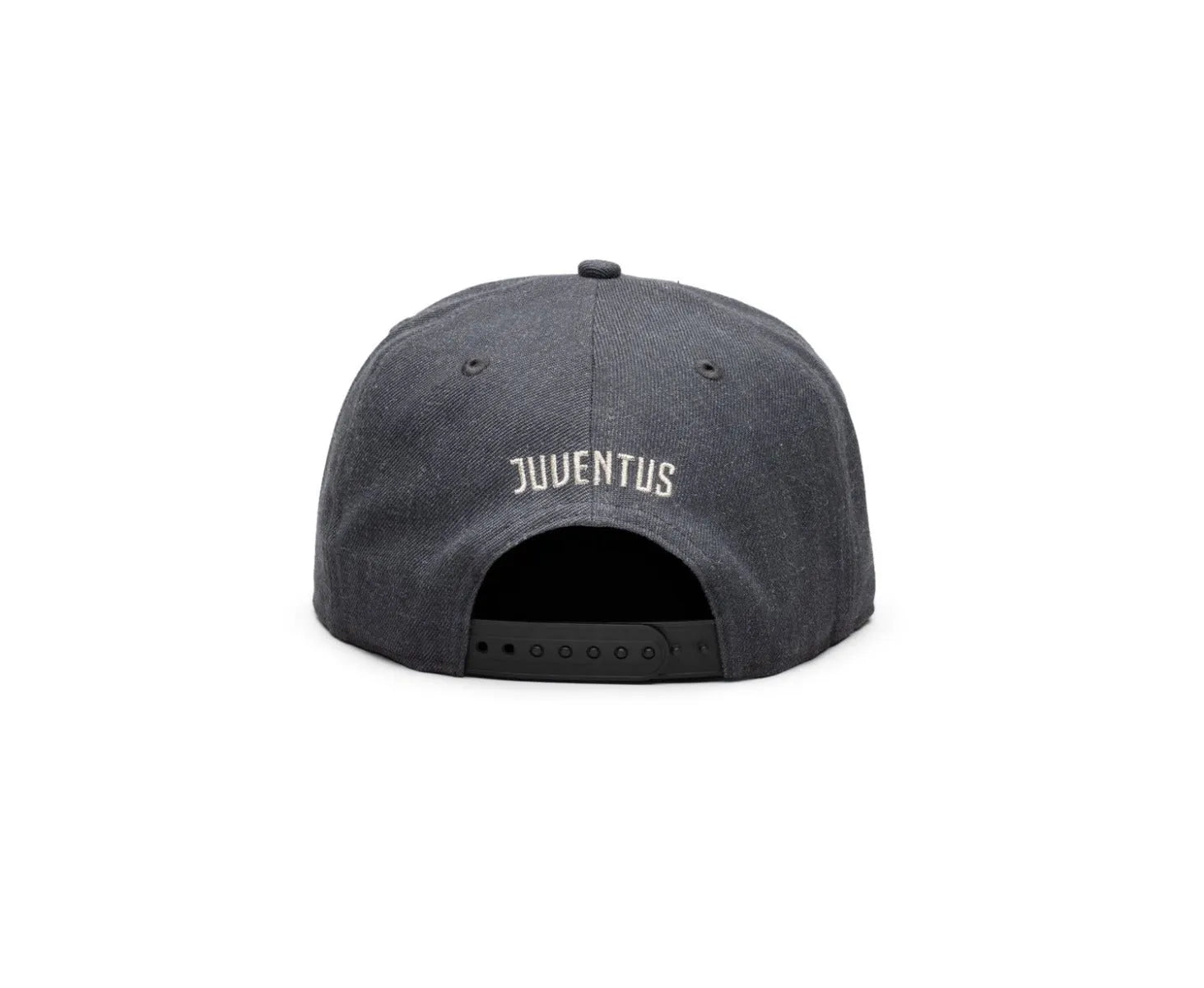 Fan Ink Collection Juventus Platinum Snapback Hat - Heather Black