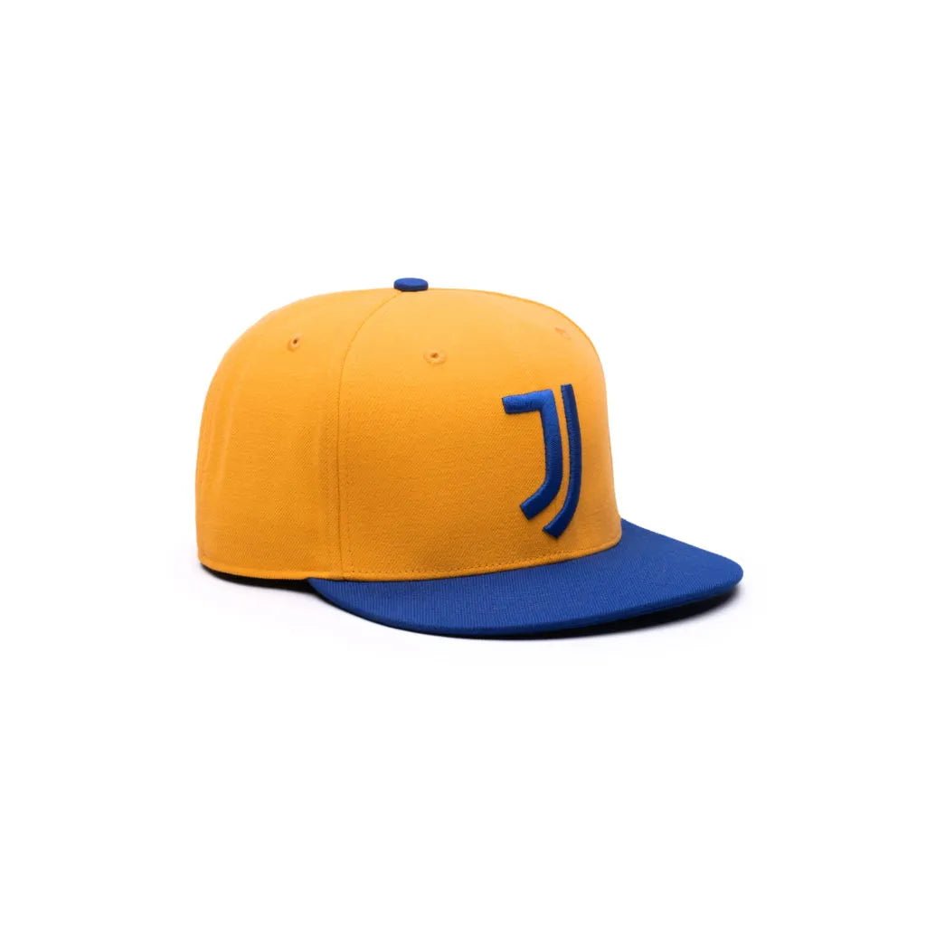 Fan Ink Collection Juventus Retro Capsule Snapback Hat - Gold-Royal