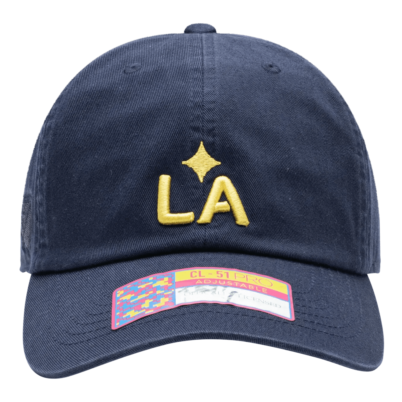FI Collection LA Galaxy Bambo Classic Hat (Front)