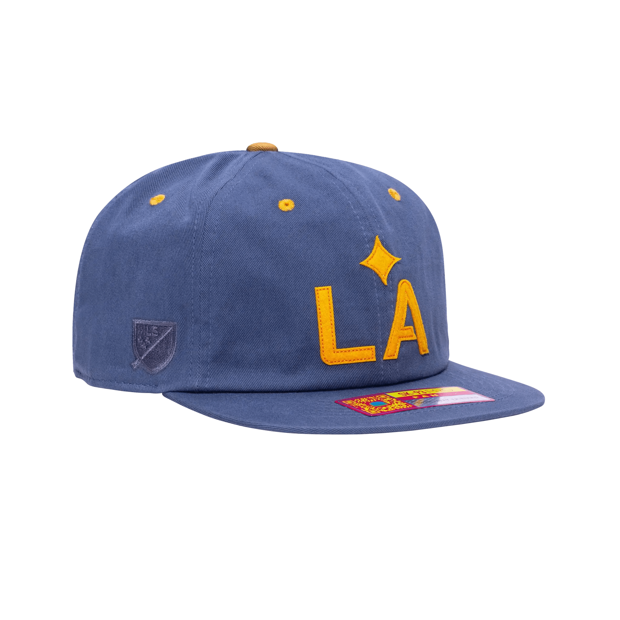 Fan Ink Collection LA Galaxy Bankroll Coral Snapback Hat (Lateral - Front 2)