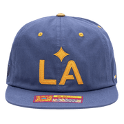 Fan Ink Collection LA Galaxy Bankroll Coral Snapback Hat (Front)