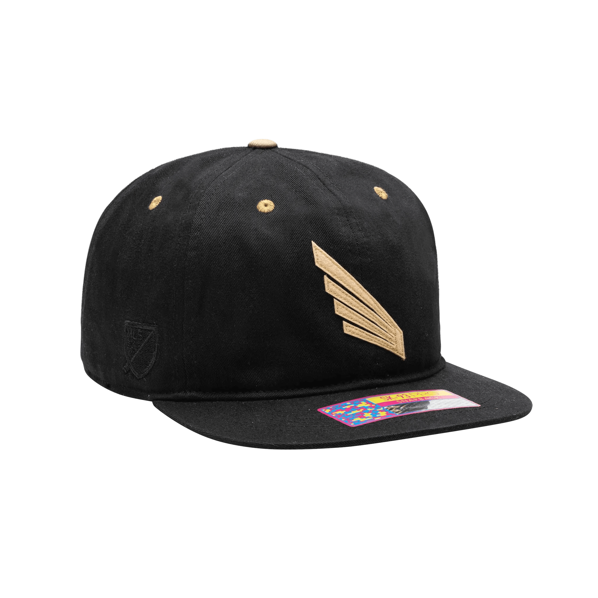 Fan Ink Collection LAFC Bankroll City Snapback Hat (Lateral - Front 2)