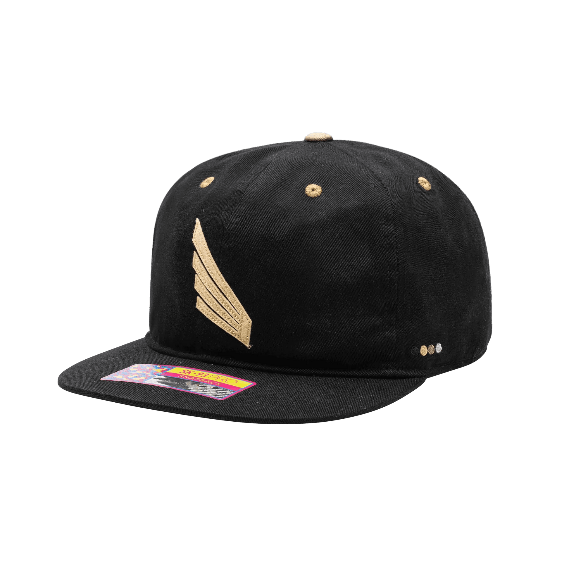 Fan Ink Collection LAFC Bankroll City Snapback Hat (Lateral - Front 1)