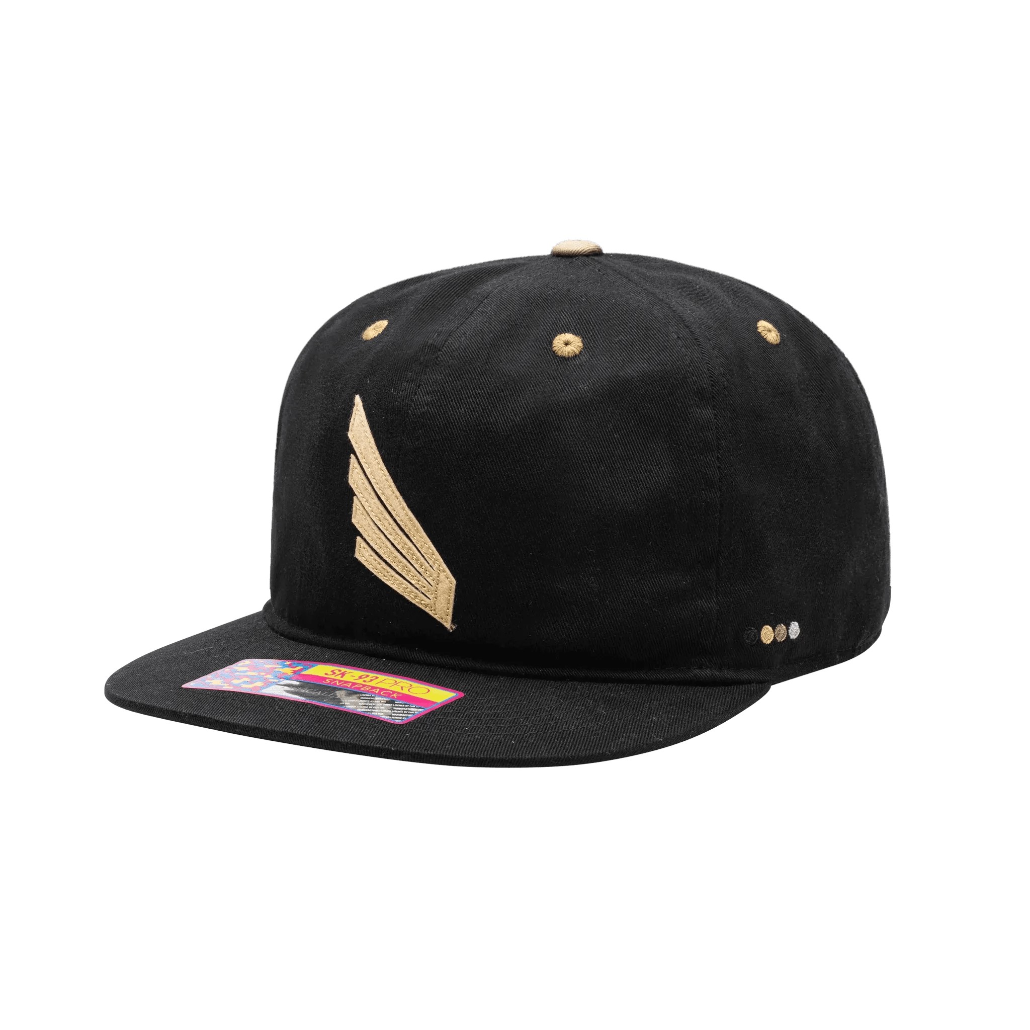 Fan Ink Collection LAFC Bankroll City Snapback Hat (Lateral - Front 1)
