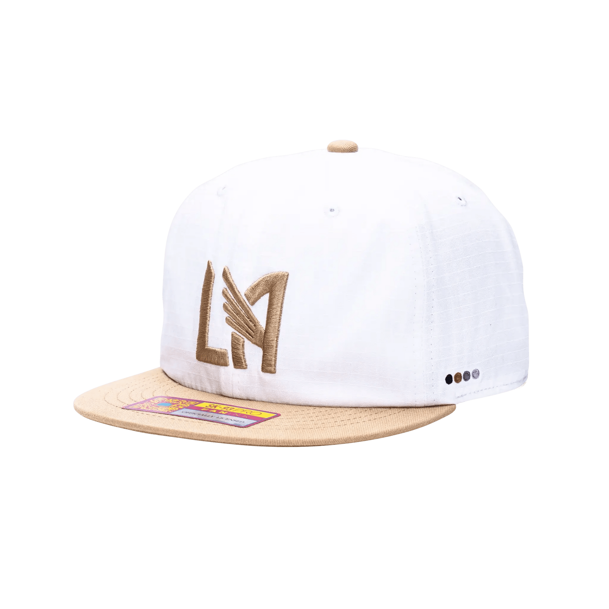 Fan Ink Collection LAFC Swingman Wax Snapback Hat (Lateral - Front 1)